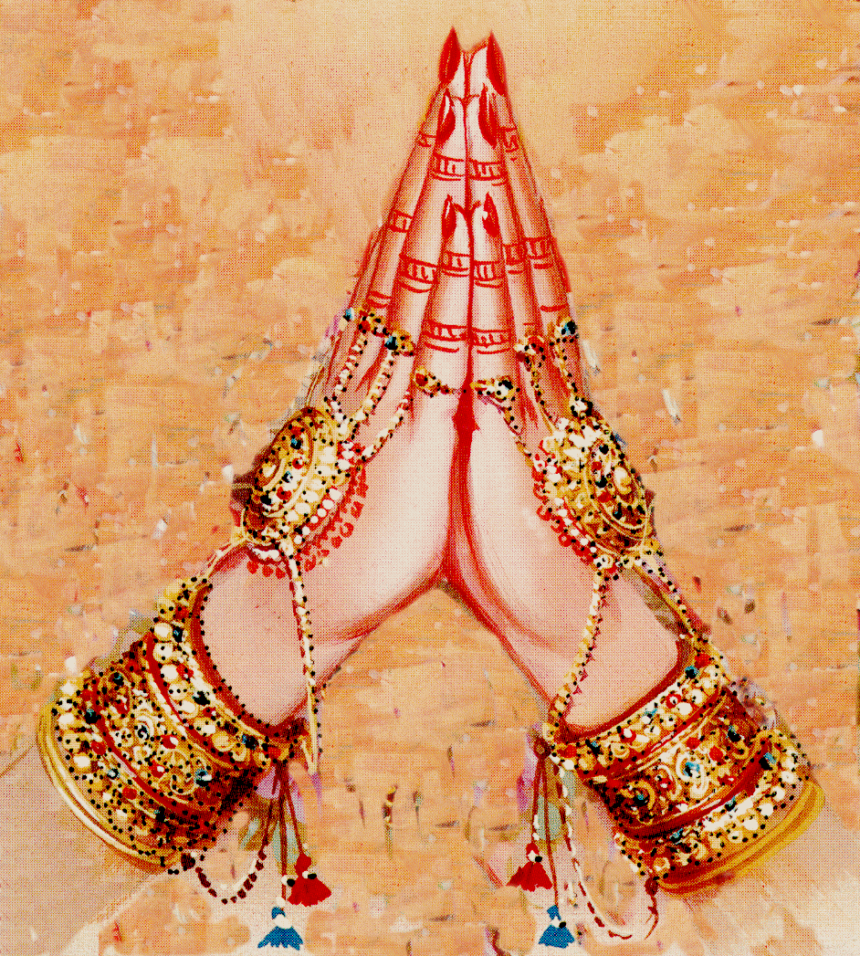 Hand Namaste Indian Culture